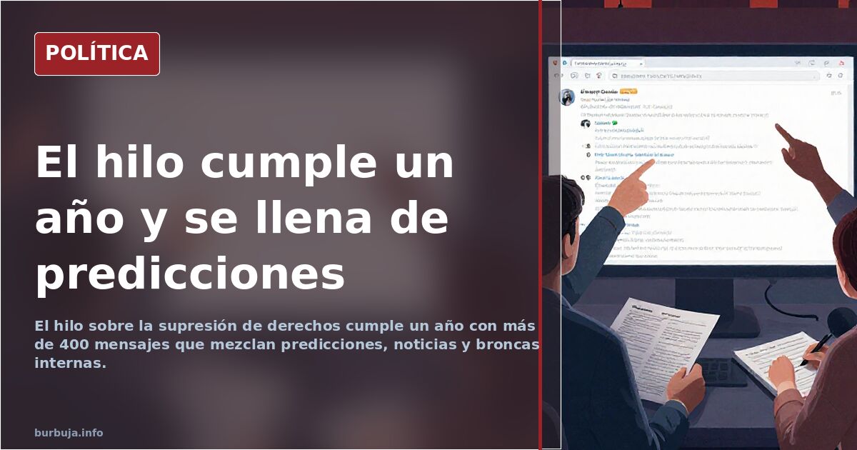 ¿Estáis ya preparados para la supresión total de los derechos fundamentales?