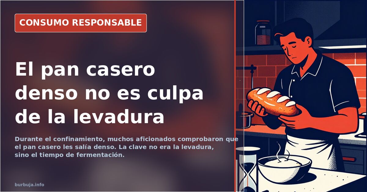 Hogaza de pan casero cortada sobre una mesa de cocina con harina y masa madre en primer plano