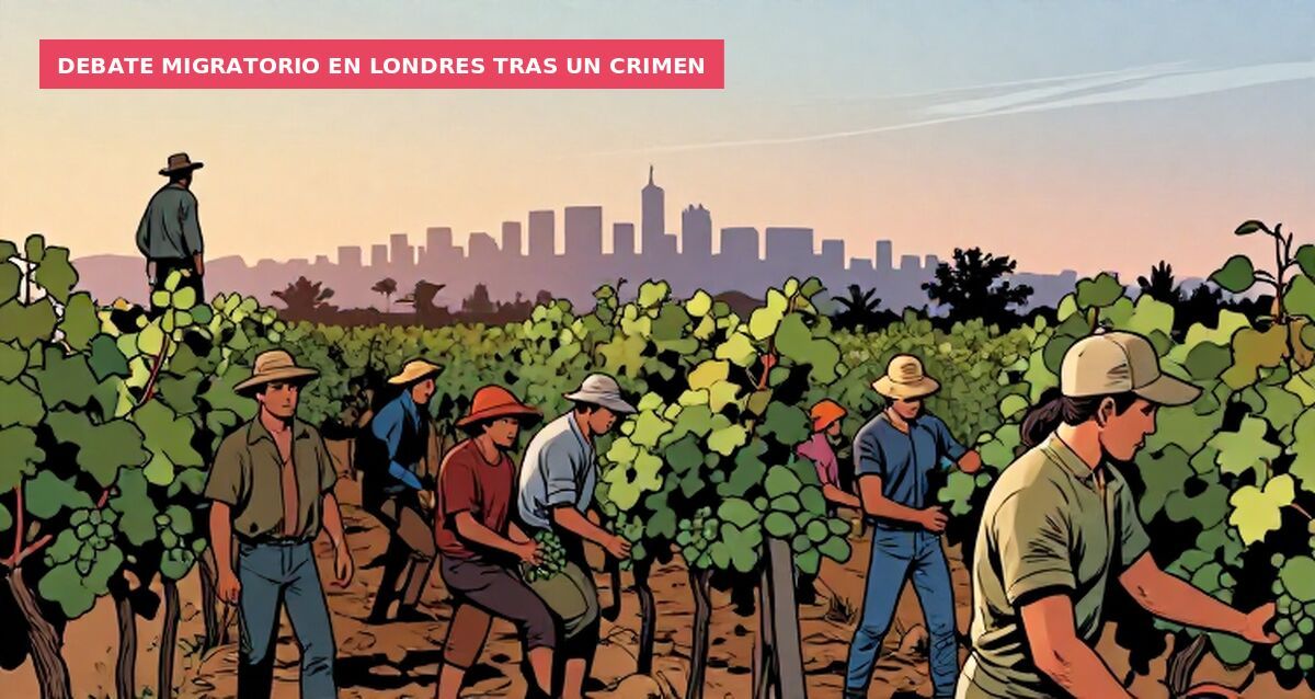 Debate migratorio en Londres tras un crimen