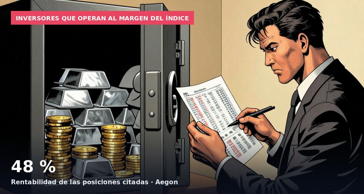 Inversores que operan al margen del índice: 48 % Rentabilidad de las posiciones citadas · Aegon