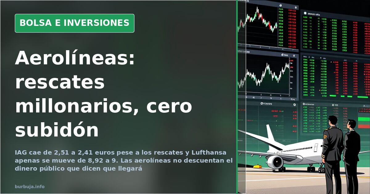 IAG shares slide to €2.41 despite airline bailouts