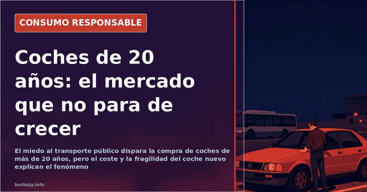 El coche viejo vuelve: auge de ventas con más de 20 años