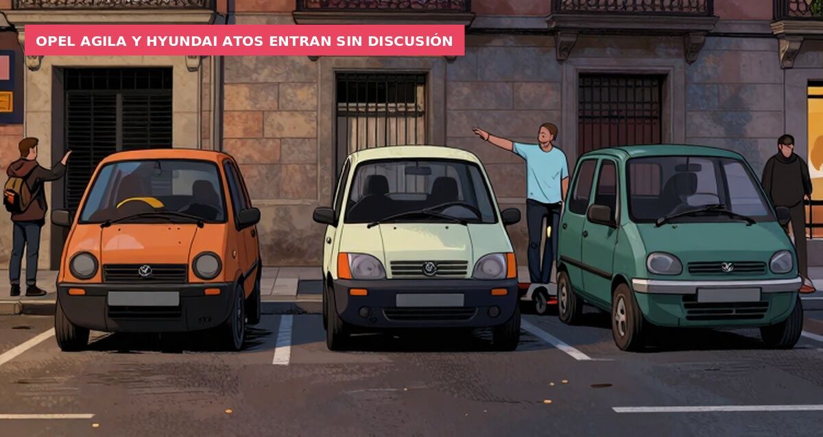 Opel Agila y Hyundai Atos entran sin discusión