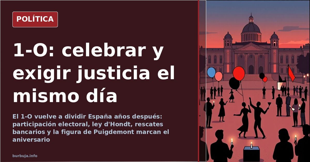 Oct 1: The Date That Divides Spain and Both Sides Claim
