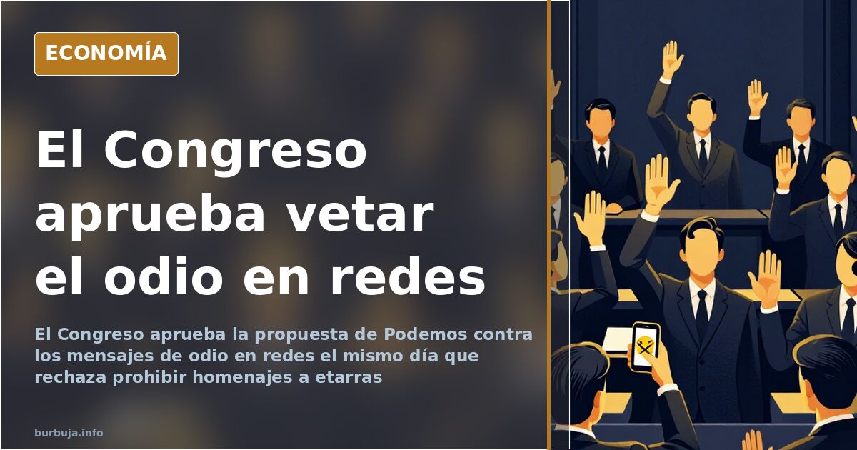 Interior del hemiciclo del Congreso de los Diputados con escaños vacíos, símbolo del debate sobre la libertad de expresión