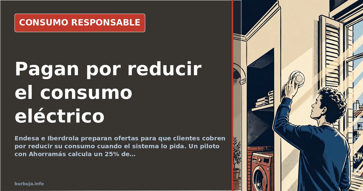 Técnico revisando el cuadro eléctrico de un supermercado para un programa de flexibilidad de demanda
