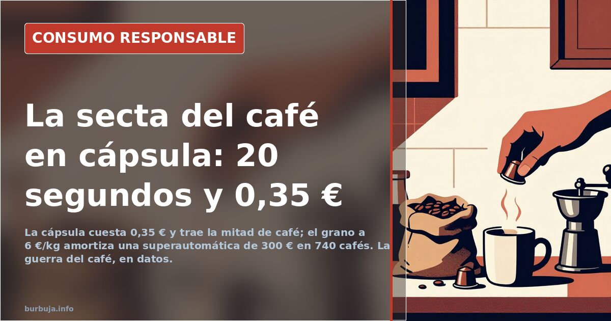 Máquina de café de cápsulas junto a una cafetera italiana tradicional sobre una encimera de cocina