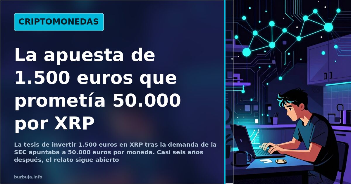 From 1,500 to 50,000 Euros: The XRP Bet That Still Has Room to Grow