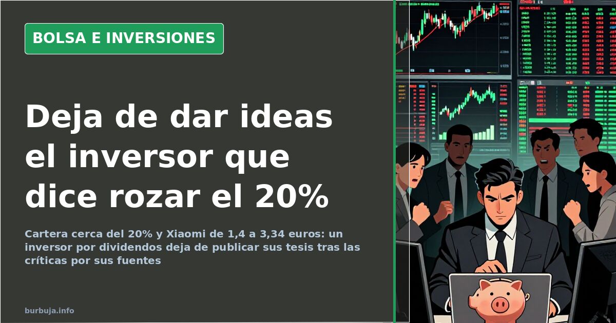 Gráfico de cotización con velas verdes y rojas sobre fondo oscuro, ilustrando la revalorización de una cartera por dividendos