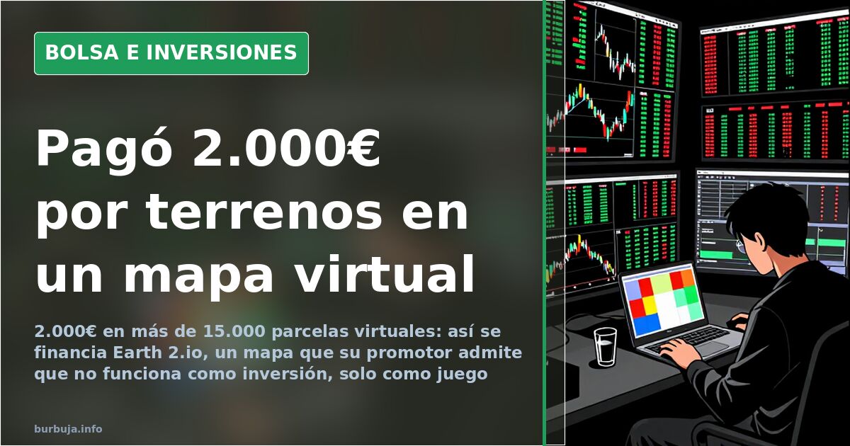 Earth 2.io: 2.000€ en más de 15.000 parcelas virtuales