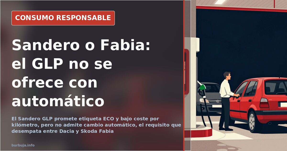 Un Dacia Sandero Stepway y un Skoda Fabia aparcados ante un concesionario, la duda de compra entre dos utilitarios