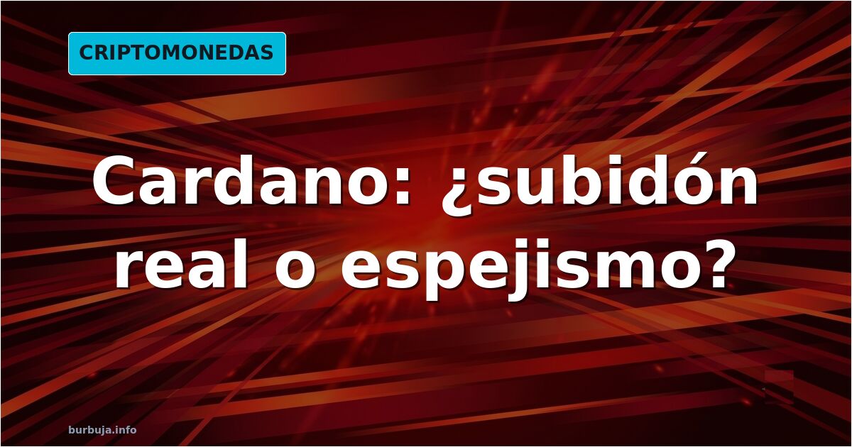 Ilustración digital de nodos de red blockchain y circuitos en cian y violeta sobre fondo oscuro, representando Cardano ADA