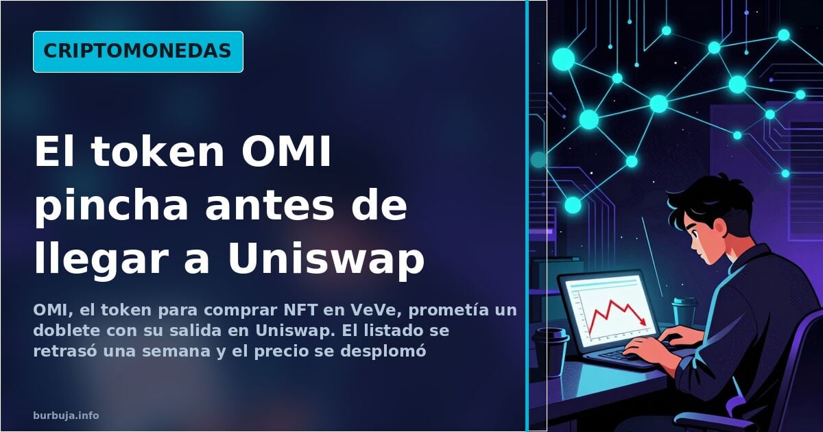 OMI token plunges after Uniswap listing delay