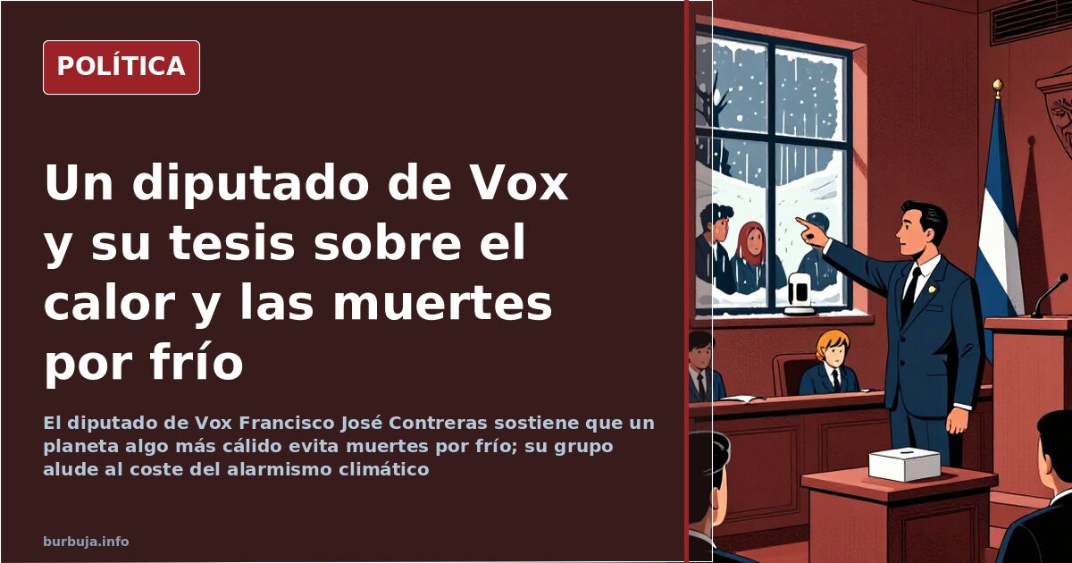 Vox MP: Climate warming prevents cold deaths