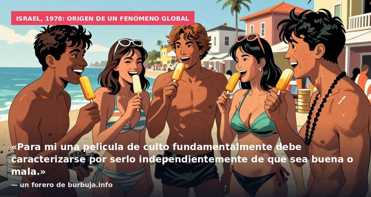 Israel, 1978: origen de un fenómeno global: «Para mi una pelicula de culto fundamentalmente debe caracterizarse por serlo independientemente de que sea buena o mala.» — un forero de burbuja.info