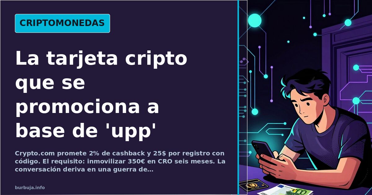 Crypto.com: 2% de cashback y 25$ por un código de referido