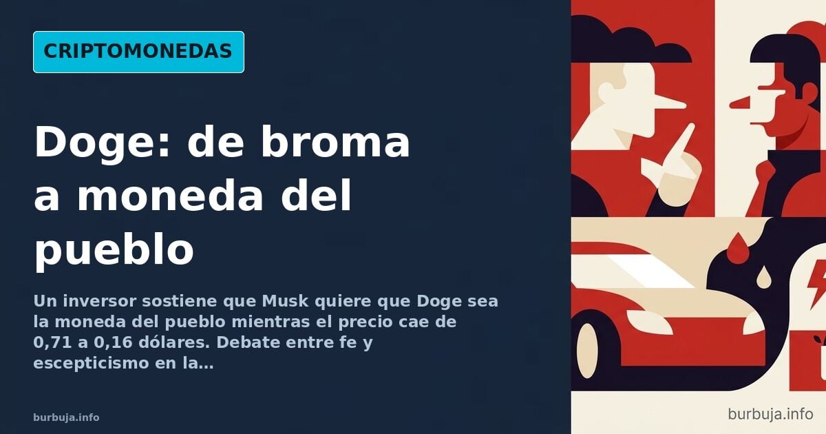 Ilustración digital de nodos de blockchain y circuitos en neón cian y violeta sobre fondo oscuro representando la red de Doge