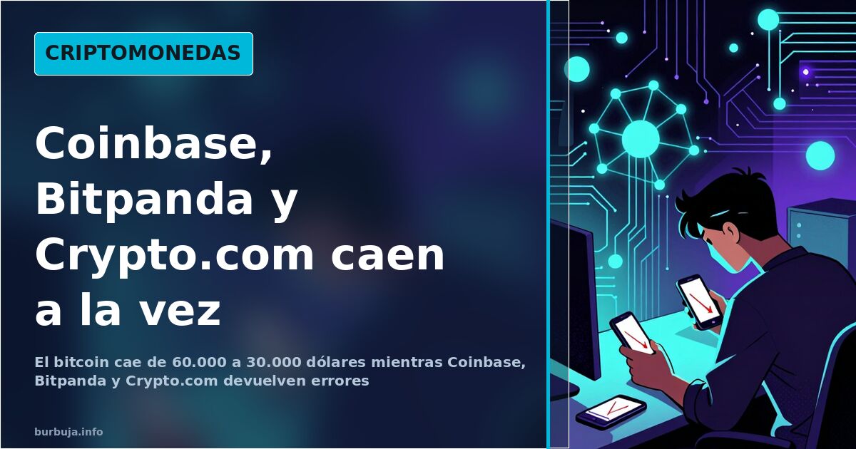 Coinbase se cae en plena estampida de las criptomonedas
