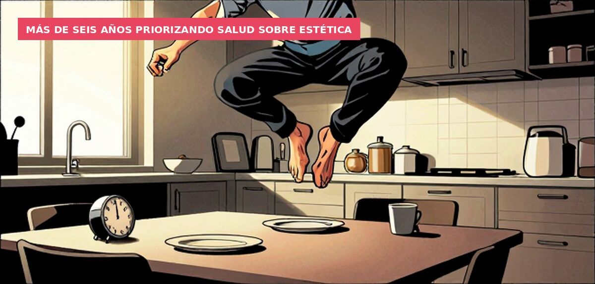 Más de seis años priorizando salud sobre estética