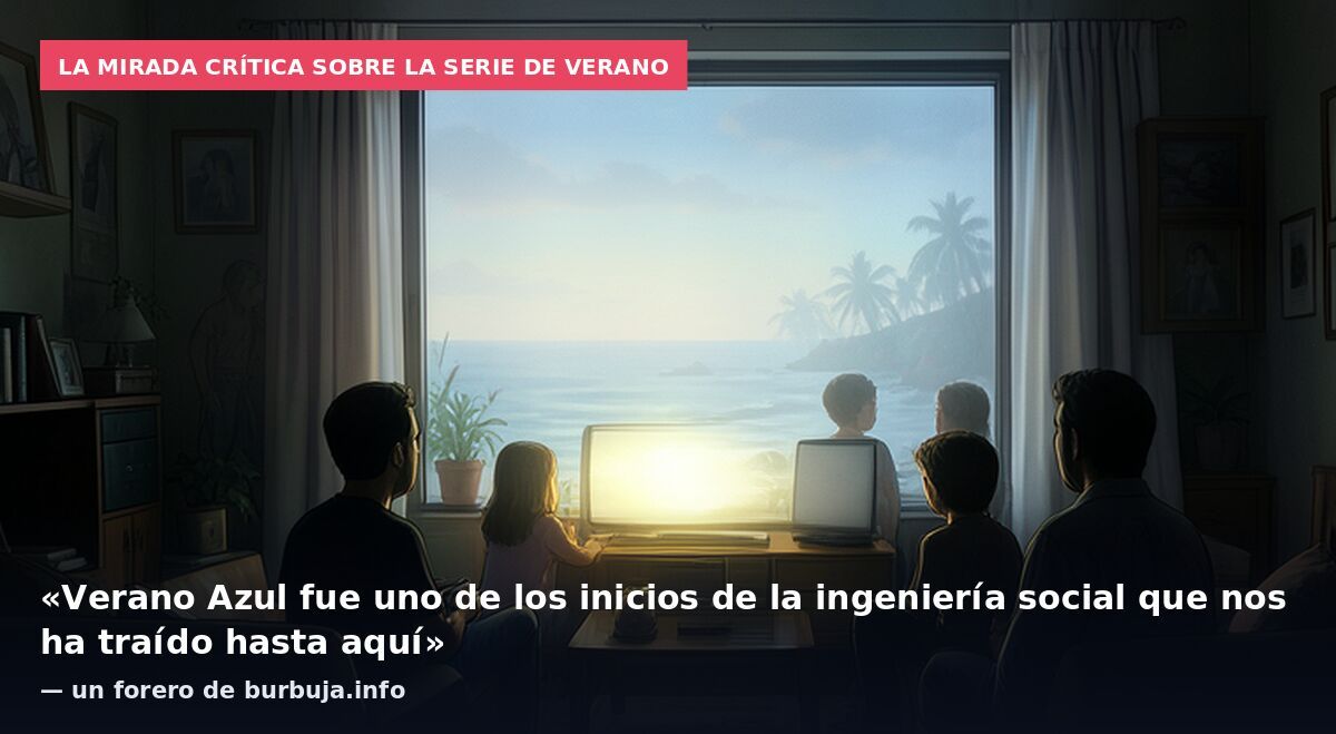 La mirada crítica sobre la serie de verano: «Verano Azul fue uno de los inicios de la ingeniería social que nos ha traído hasta aquí» — un forero de burbuja.info