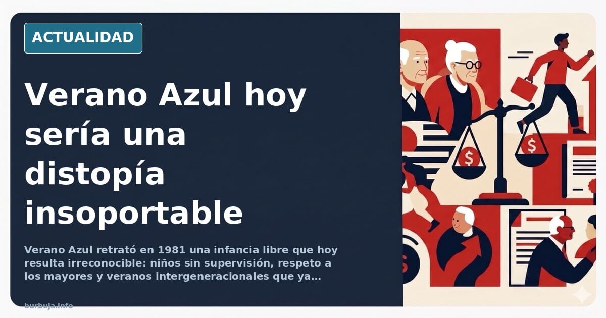 Verano Azul: die Kindheit von 1981, die es nicht mehr gibt