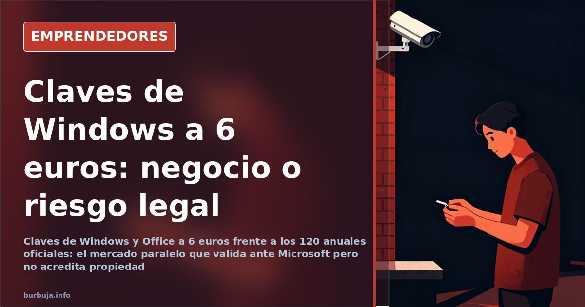 Cheap Windows and Office Keys: 6€ vs. 120€ Official