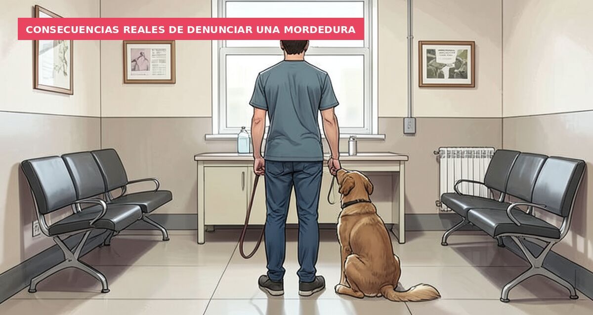 Consecuencias reales de denunciar una mordedura