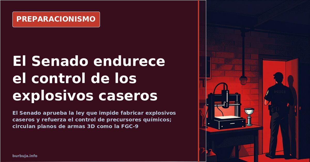 Armas caseras del siglo xxi: la FGC-9 y el control de precursores