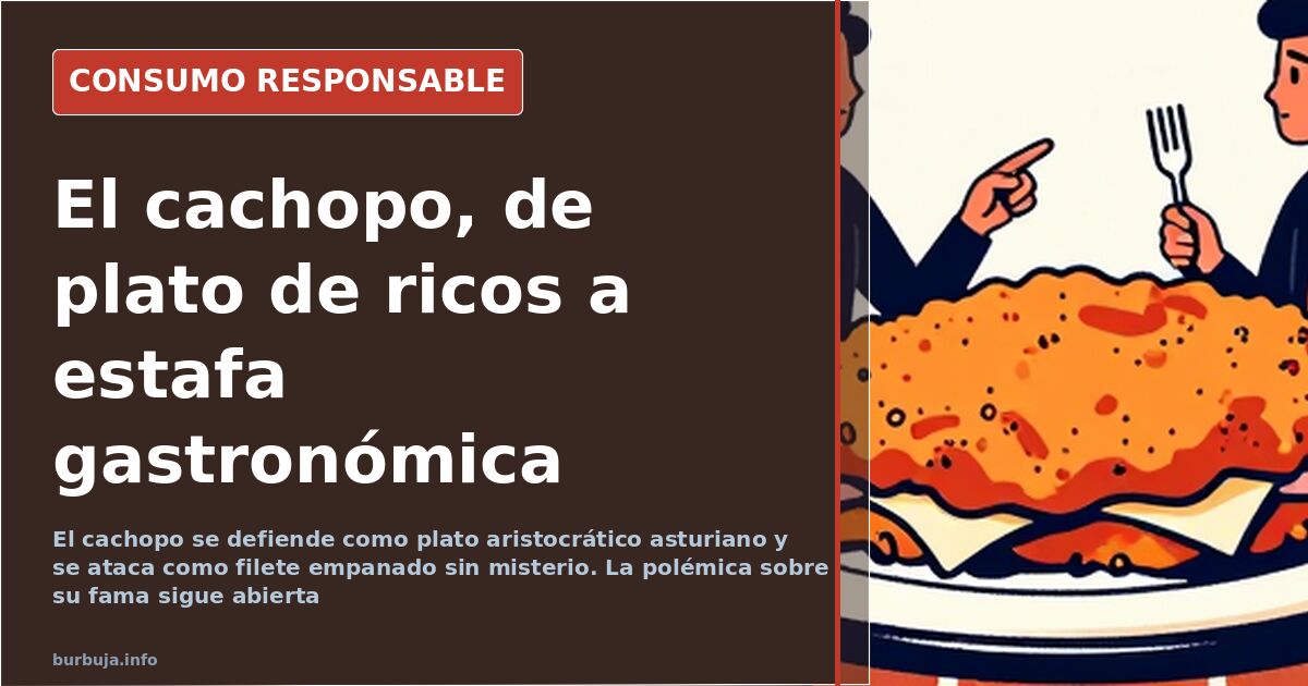 Cachopo: de comida de ricos asturianos a estafa gastronómica