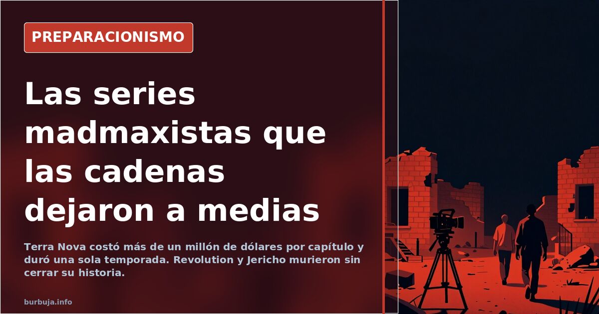 Revolution, Jericho y Terra Nova: el madmaxismo que cancelaron