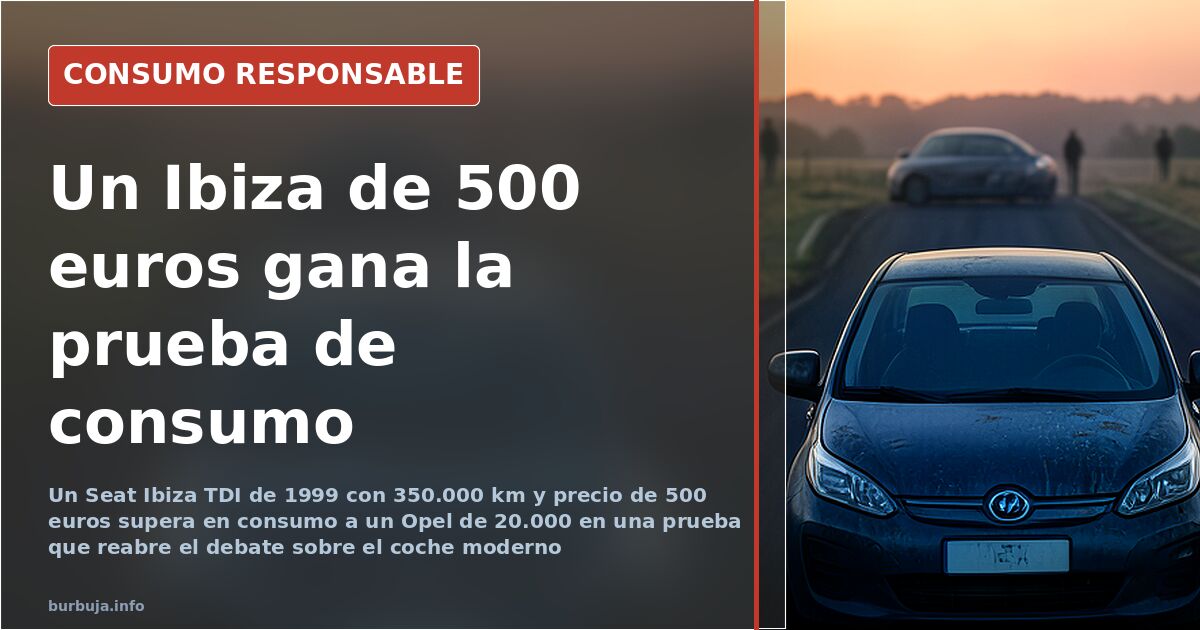1999's 1.9 TDI beats a €20,000 Opel on fuel economy