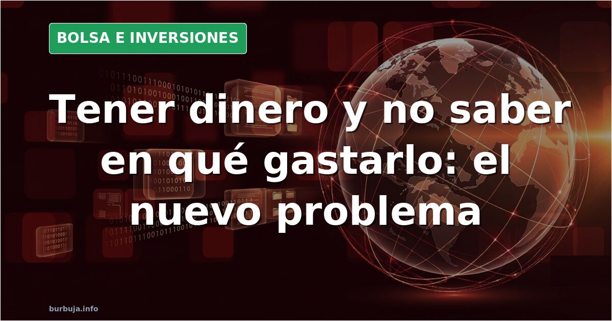 Gráfico de velas japonesas en terminal financiera con fondo oscuro y destellos verdes y rojos sobre gasto y ahorro