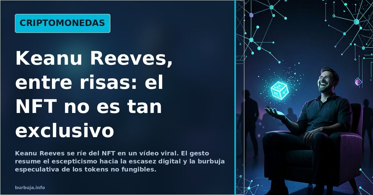 Keanu Reeves lacht über NFTs: Der Meme, der digitale Knappheit entlarvt