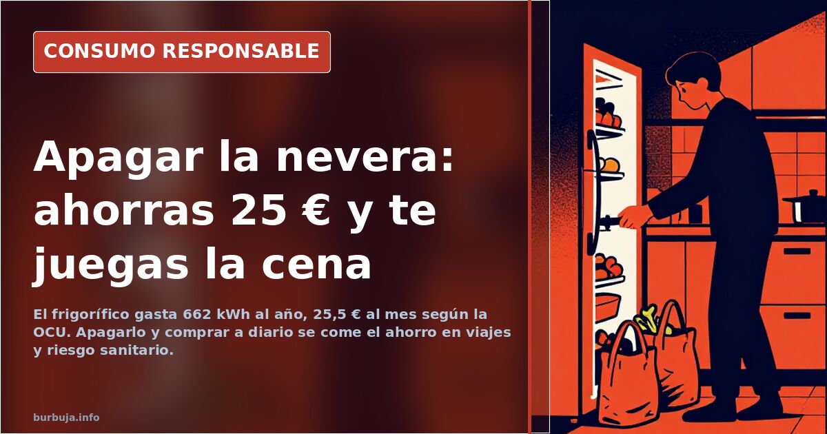 Frigorífico abierto con luz encendida en una cocina doméstica y alimentos en los estantes