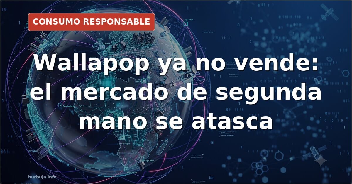 Wallapop: el mercado de segunda mano que ya no cierra tratos