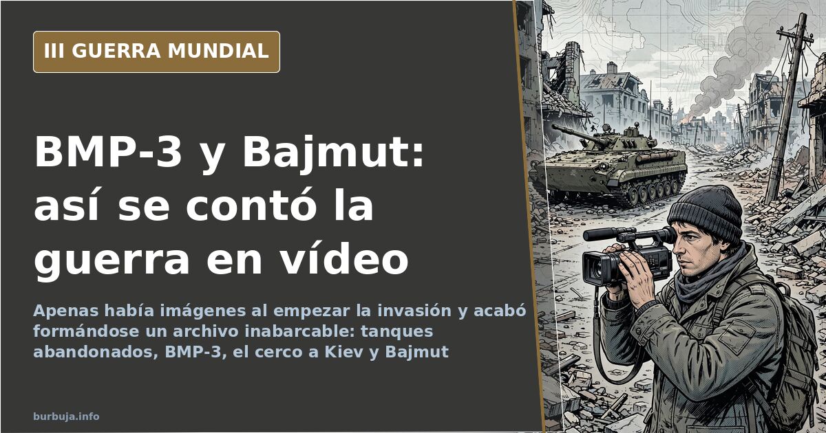 Guerra de Ucrania: de la escasez de vídeos al archivo total