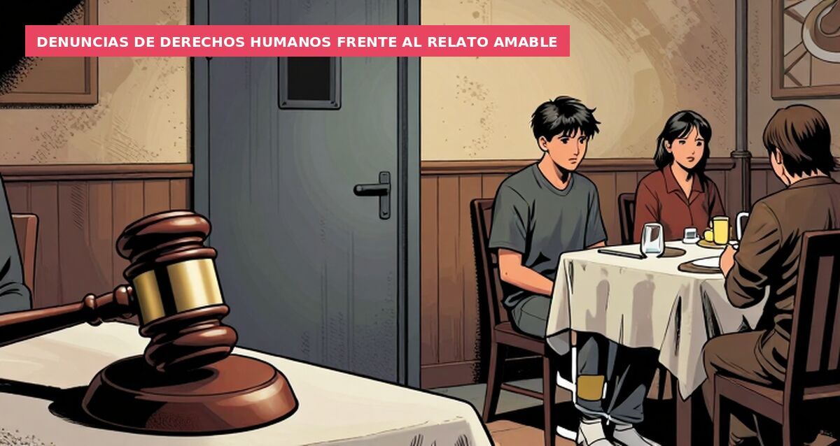 Denuncias de derechos humanos frente al relato amable