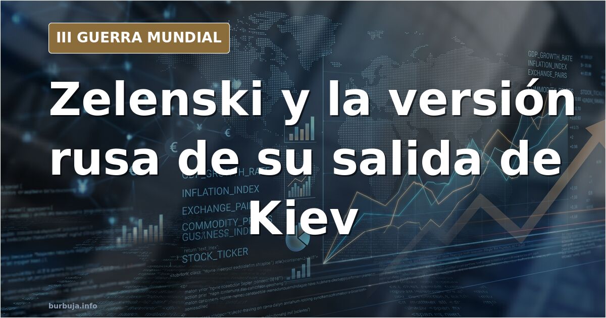 Imagen de recurso sobre el debate en torno a la supuesta salida de Zelenski de Kiev