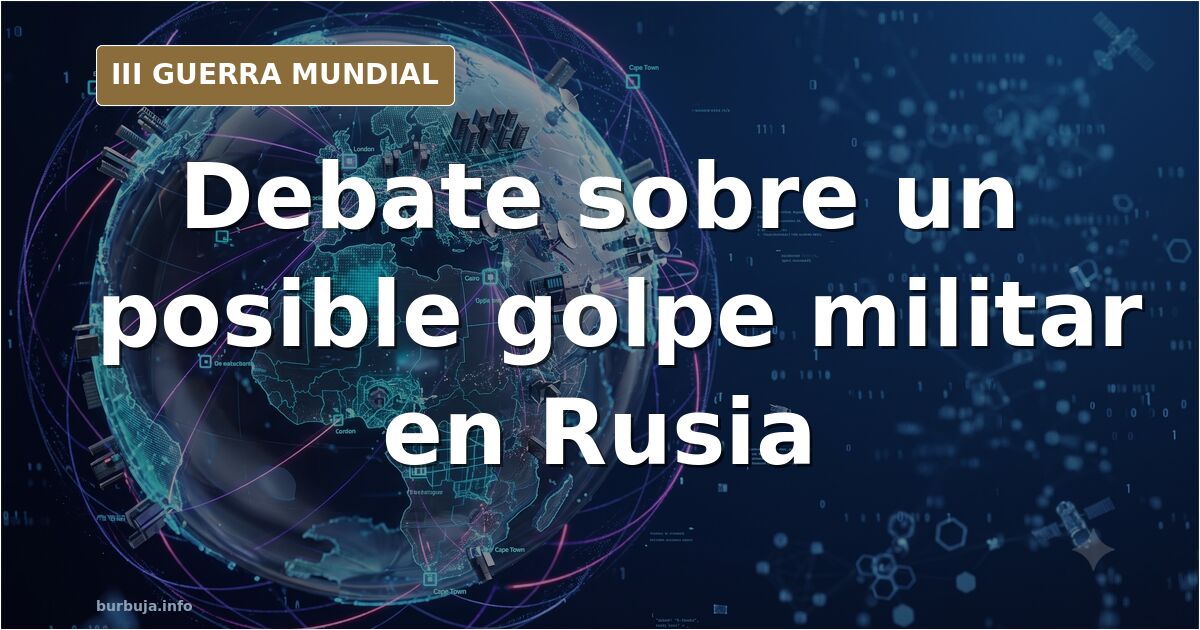 Debate: «La cúpula militar rusa estaría barajando un golpe»
