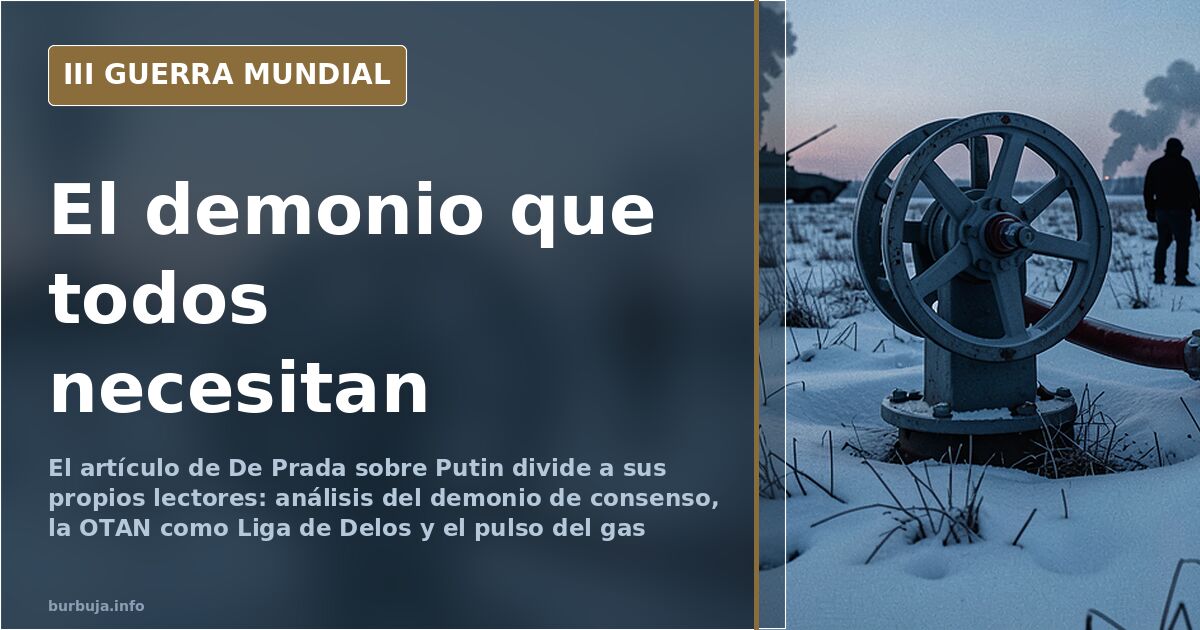 De Prada, Putin y el demonio de consenso que une a los extremos