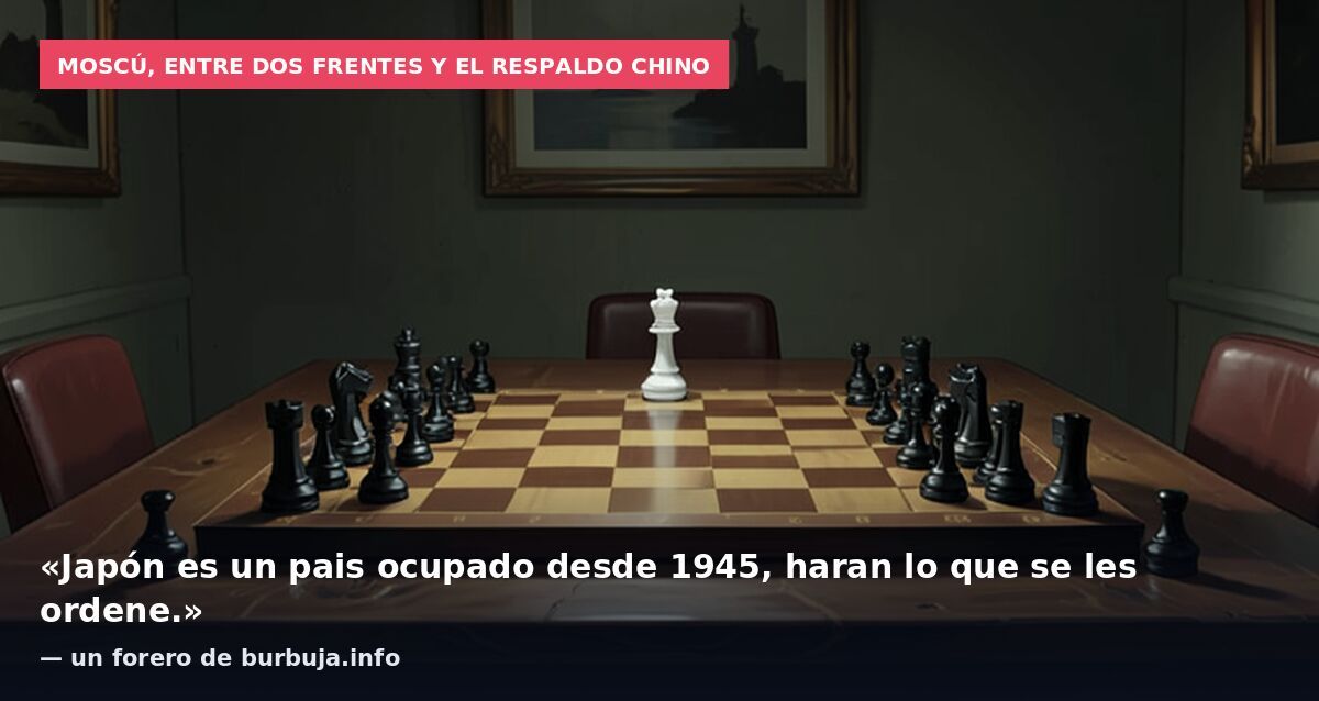 Moscú, entre dos frentes y el respaldo chino: «Japón es un pais ocupado desde 1945, haran lo que se les ordene.» — un forero de burbuja.info