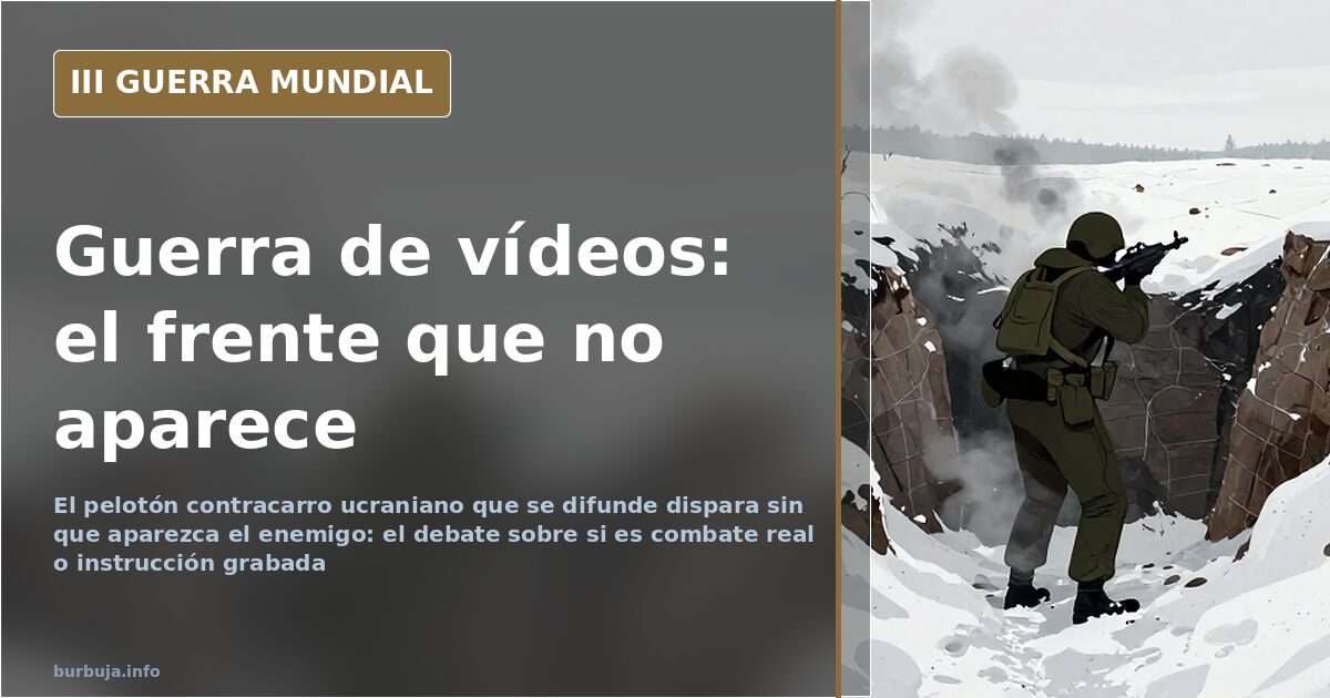 El pelotón contracarro ucraniano que nadie ve disparar