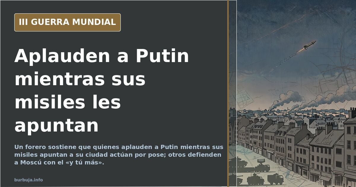 Forum User Criticizes Pro-Putin Stance Amid Nuclear Threats