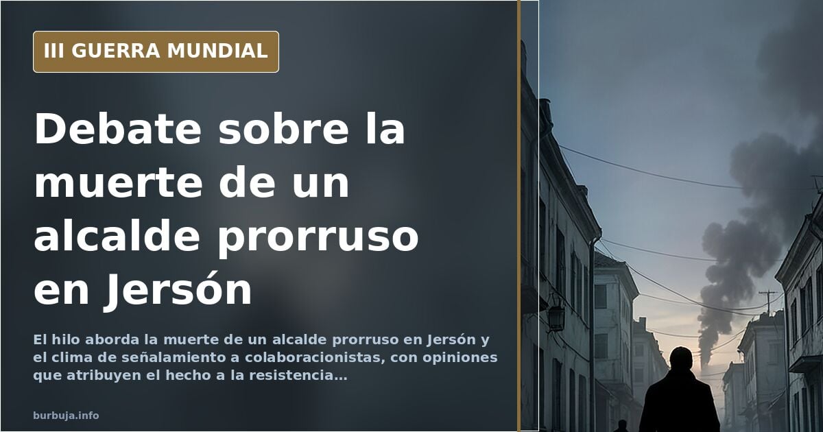 Ilustración documental desaturada de una ciudad ocupada con siluetas de vehículos militares y humo lejano sobre el horizonte