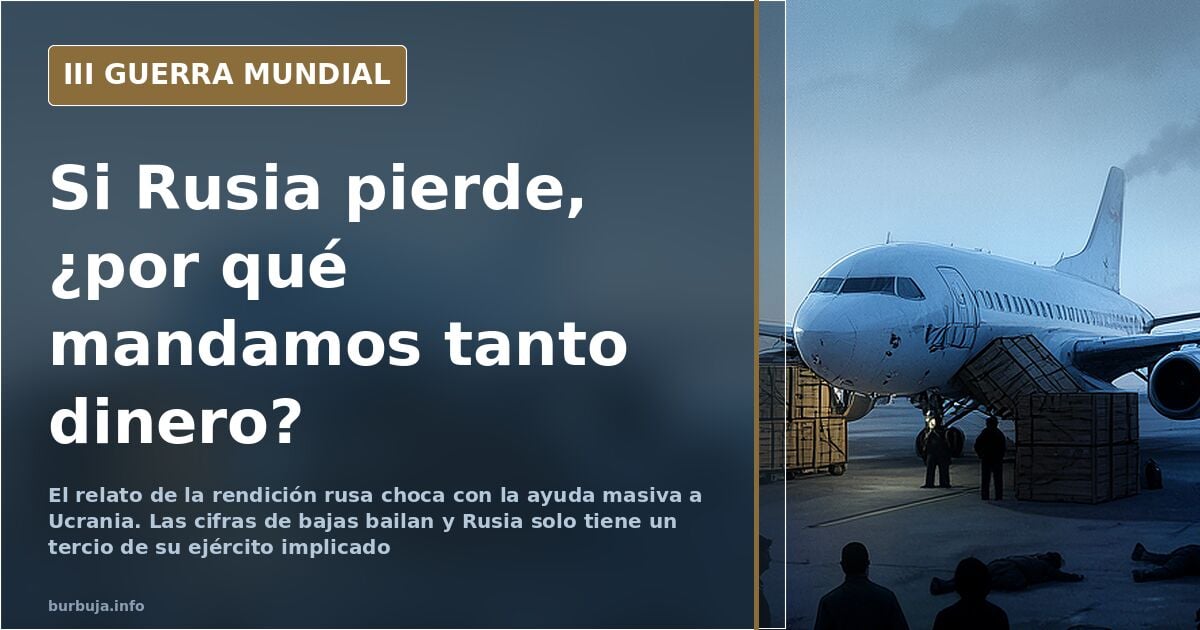El relato de la rendición rusa y la ayuda a Ucrania