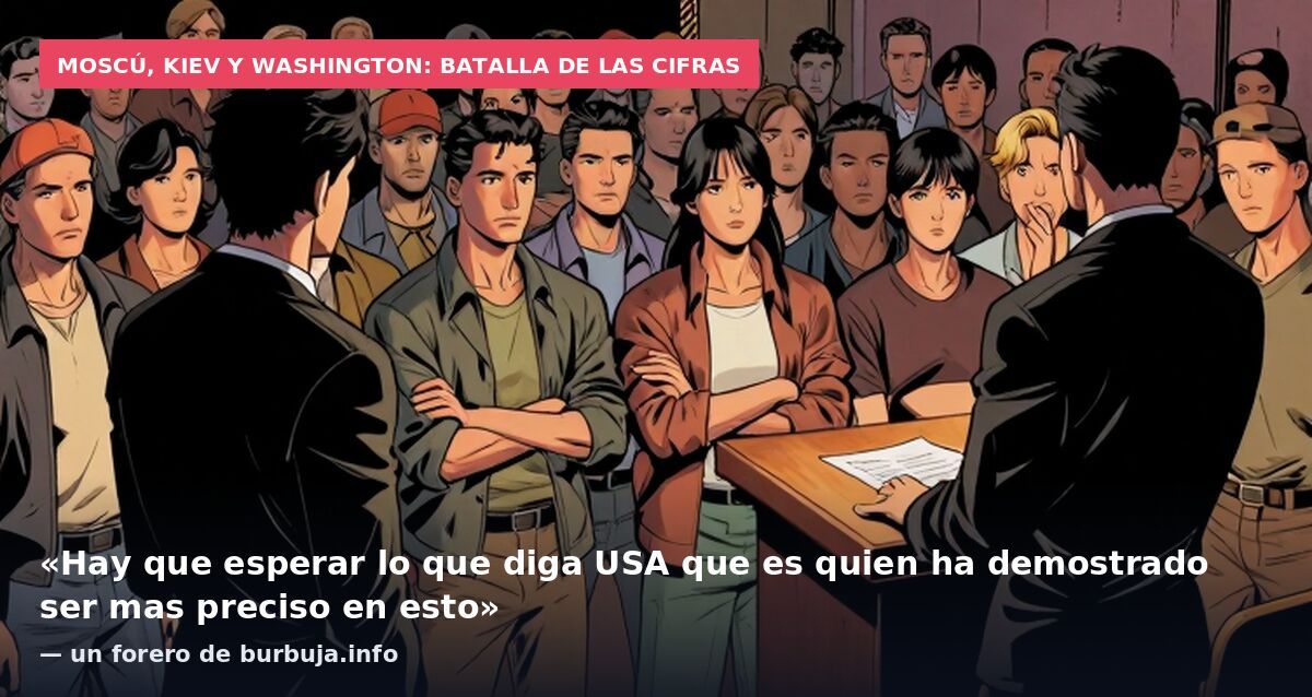 Moscú, Kiev y Washington: batalla de las cifras: «Hay que esperar lo que diga USA que es quien ha demostrado ser mas preciso en esto» — un forero de burbuja.info