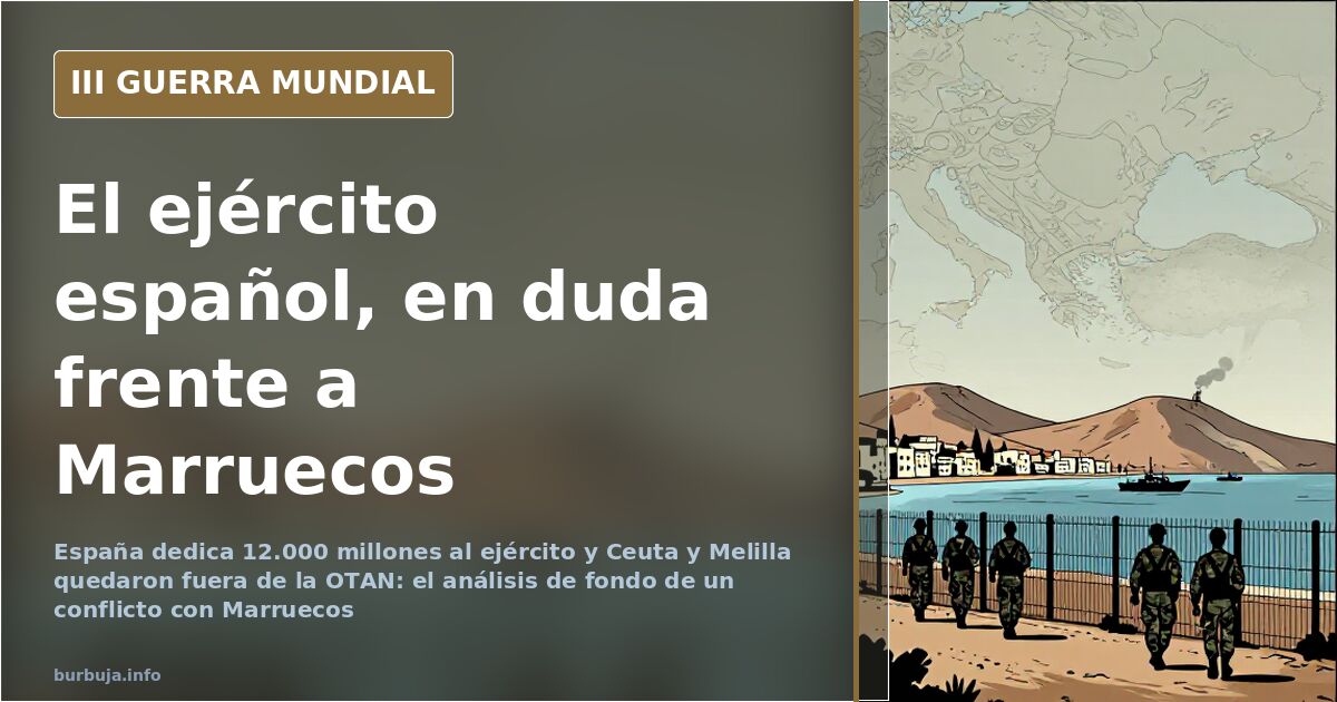 Por qué España no ganaría una guerra contra Marruecos