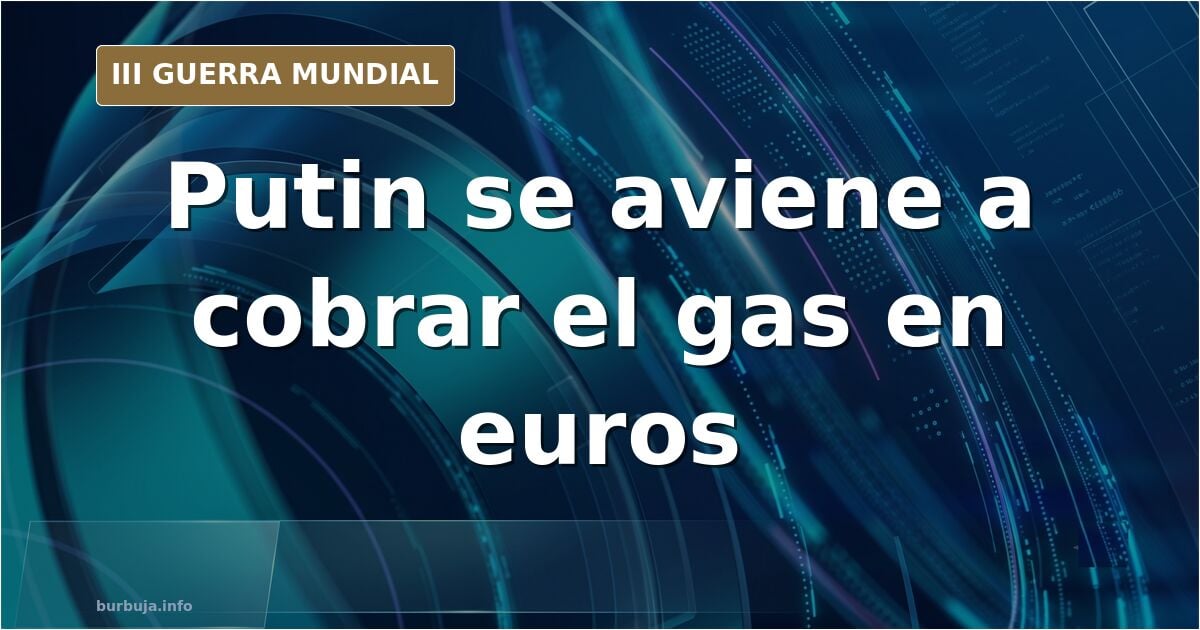 Silueta de un gasoducto y mapa de Europa con el trazo del gas ruso hacia Alemania sobre una paleta desaturada