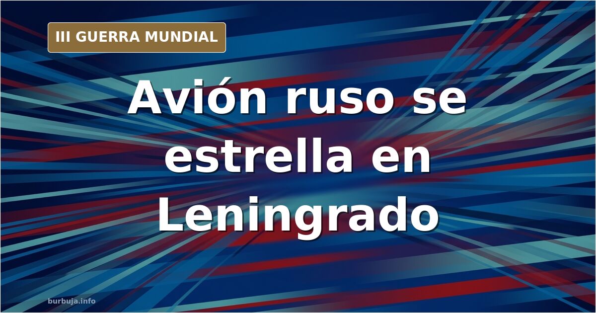 Silueta de avión militar ruso sobre mapa de Finlandia y el Báltico con estela de humo en el horizonte