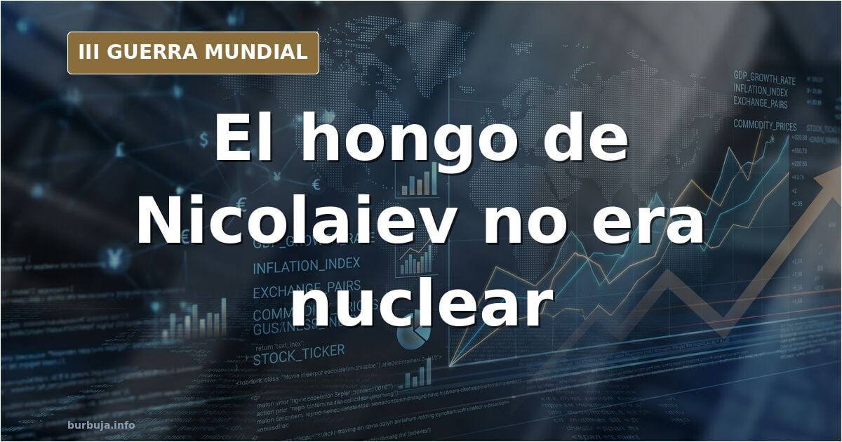 Explosión con hongo en Nicolaiev: qué se sabe y qué se descarta